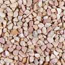 5lb Polished Pebbles Pea Silica Gravel River Rocks,Decorative Silica Gravel Ideal for Fish Tank, Vases, Succulents, Home Decor and Garden Landscaping, Peach Silica Gravel