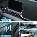 Dash Cover Mat Dashboard Mat Compatible with Mazda MX-5 2015-2023,Polyester Car Dashboard Cover Sun Shade Pad,Anti-Slip Dash Board Pad Accessories