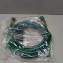 Short Hose 10FT Flexible for Connection: 1/2" PVC Water Hose Lightweight and Leakproof for Small Gardens Reels Drip Irrigation Outdoor Faucet Extension