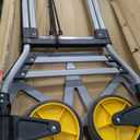 380 LB Capacity Folding Hand Truck Heavy Duty Foldable Dolly Cart