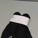 Nike Unisex Adult Everyday Cushioned Training Low Socks (6 Pairs) (Large, Black/White)