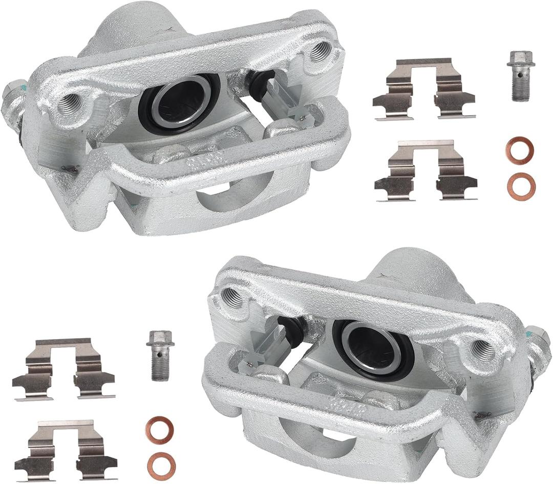 KUSATEC 19B2780 19B2781 Disc Brake Caliper with Bracket fit for Nissan Altima 2002-2022/ Maxima 2003-2008 2019-2023; Both Left and Right side