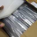 Reginary Pack Clear Wedding Umbrellas Bulk Transparent Auto Open Stick Windproof Waterproof Large Canopy Umbrella with White European J Hook Handle for Wedding Bride Groom Photography Golf