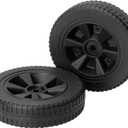 8 Inch G210-0018-W1 Grill Wheels for Charbroil Various Models 461442114 461471717 Char-Griller 1224 3001 2121 Thermos 461472417 463322012 Kenmore and More Charbroil Grill Wheels Replacement