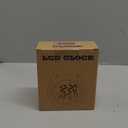 Bathroom Clock Waterproof Shower Timer, Digital Wall Clock with Countdown, Temperature Display, Calendar, Suction Cup Hanging Hole, for Kids and Adults, White