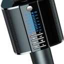 BONAOK Karaoke Microphone,2025 Bluetooth Wireless Microphone UHF Karaoke Mic Speaker, Portable Handheld Karaoke Machine for Adults Kids Singing Compatible with Car/Phones/PC G20,Black