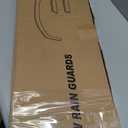 Nilight in Channel Rain Guards for Jeep Gladiator 2020 2021 2022 2023 2024 2025 2026 Side Window Deflectors, Vent Window Visors-4PCS