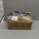 Furologee Nightstands Set 2, Night Stand with 2 Fabric Drawers, Bedside Tables with Open Shelf, Wooden Top, Hooks, Backboard Design, Metal Frame, End Tables for Bedroom/Living Room/Study/Black Oak