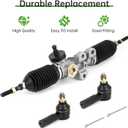 10L0L Golf Cart Steering Gear Box Assembly Fits for EZGO RXV