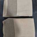 waffle-knit cotton towels Size: 29"x58"