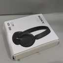 Sony WH-CH520 Wireless Headphones Bluetooth On-Ear Headset with Microphone and up to 50 Hours Battery Life with Quick Charging, Black