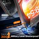 TOCOL for iPhone 16 Pro Max Screen Protector, 9H Hardness Military Grade Shatterproof HD Tempered Glass Full Coverage Easy Installation Case Friendly 2 Pack