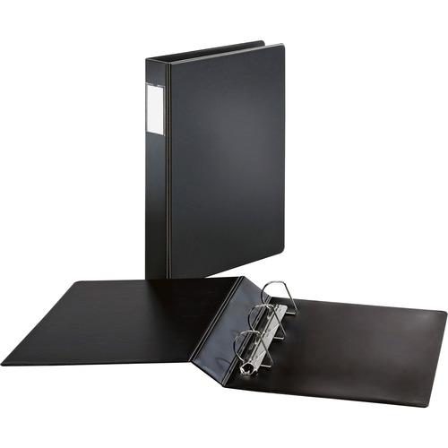 3 Ring Binders, 5" Capacity, Black