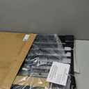 Babelio Baby Gate for Doorways and Stairs, 26-40" Auto Close Dog Gate, PressGuard C5, Easy-Install Pressure Mounted Safety Door, No Drilling Safety Gate for Child and Pets, Black