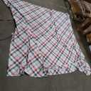 RUVANTI Flannel Sheets Queen Size - 100% Cotton Brushed Bed Sheet Sets - 88 x 101 inch - All Seasons Breathable & Super Soft - Warm & Cozy - 4 Pcs - Red & Green Cross