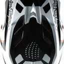 Troy Lee Designs D4 Carbon MIPS Helmet Optic Black, Medium (Black)