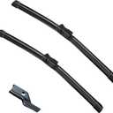 2 Factory Wiper Blades Replacement for 2015-2017 GMC Canyon,2015-2018 Chevy Colorado - Original Equipment Windshield Wiper Blades Set - 22"+18" (Set of 2) Top Lock