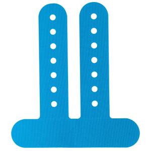 10 PCS Precut Kinesiology Tape for Knees, Knee Support Tape, Athletic Tape,Long-Lasting Support for Running and Fitness Exercises (Blue Color)