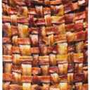 Fried Bacon 3D Funny Realistic Food Ultra-Soft Throw Blanket 80"x60" Travel All Season Bed Sofa Dorm Decor Bedding Bedroom (2 Style)