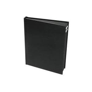 Flora Superior Series, Self Adhesive Album, Black Cover with Black Pages, 10 Page Capacity Holds 20 5" x 5" Photos.