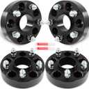 SCITOO 4Pcs Wheel Spacers 1.5" 5x120 Bore 66.9mm Studs 14x1.5 5 Lug Wheel Spacers Adapters Fit for for Chevrolet Equinox for Chevrolet for Malibu for Chevrolet Impala for Chevrolet Camaro Corvette