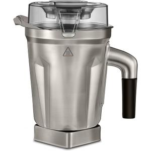 64oz Stainless Steel Container Compatible with 5200 6300 E310 Vm0102 Vm0103 Vm0197 Classic/Commercial Series etc Blender, Stainless Steel Blender Pitcher Jar Cup