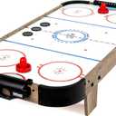 GoSports 40 Inch Table Top Air Hockey Game for Kids - Oak