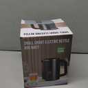 650ml Small Electric Kettle with 6 Temperature Control,800W Dual Voltage 110-240V Fast Heat Hot Water Boiler,304 Stainless Steel Portable Travel Electric Kettle Small,12H Keep Warm (Green)