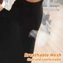 SHAPERIN Sauna Shirt for Men Sauna Tops Heat Trapping T-shirt Sauna Suit Workout Sweat Vest Body Shaper Gym Workout (X-Large, Black)