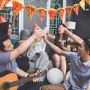 Boao Pizza Decorations Party Banners Party Supplies Pizza Garland Streamers Decoration, Pre-assembled