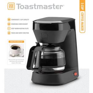 Toastmaster 5 cup Coffee Maker