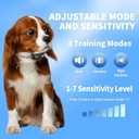 Anti-Bark Collar for Small Dogs, No Shock Anti Barking Collars with 7 Sensitivities, 3 Adjustable Modes Beep & Vibration, IP67 Waterproof - Effective & Humane, Premium Black