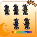 Halloween Tree Statue with Skull Head Decorations,Tree Skeleton Statues with Spook Lights for Holiday Decor,Halloween Decorations Indoor for Table Mantel Shelf Decor,Props Haunted Collectible Gifts (Black)