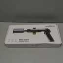 ThermoMaven Propane Torch with One-Touch Max Fire, Cooking Blow Torch Gun with a Safety Lock, Charcoal Lighter, Flame Thrower, Kitchen Food Torch Head for Grill, Sous Vide, BBQ (Tank Not Included) (Silver)