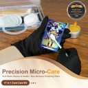 17-in-1 Card Cleaning Kit, Card Care Polishing Restoration with Plastic Case, Trading Card Cleaning with Polishing Cream and Cleaning Spray, Suitable for PSA Rated Card Care & Flatten Edges (12.2")