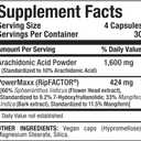 ALLMAX Essentials Arachidonic Acid+ - 120 Capsules - Increases Strength & Improves Endurance - Gluten Free - 30 Servings