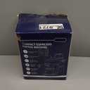 SHARDOR 3.5 Bar Espresso Machine  4-Cup Compact Espresso Maker with Milk Frother, 800 W Preheating Cappuccino Machine for Home, Black