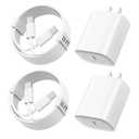 iPhone 17 16 15 Charger Fast Charging, 10 FT Long USB C Charger Cord with 20W Type C Fast Phone Charging Block for iPhone 17/17 Pro/17 Pro max/Air, for iPhone 16 15 Pro Max Plus, iPad, Android