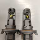 FAHREN 9008 Light Bulbs 50000LM 900% Brightness, 6500K White Super Bright, 1:1 9008 Mini Size Fog Lights No Adapter Required Plug & Play Non-Polarity, Canbus Ready, IP68 Waterproof, Pack of 2