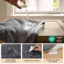 Bedsure Waterproof Dog Blankets for Extra Large Dogs - XL Cat Blanket Washable for Couch Protection, Sherpa Fleece Puppy Blanket, Soft Plush Reversible Throw-XL Furniture Protector, 50x70, Grey