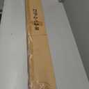 SMONTER Manual Retractable Awning, 78" Non-Screw Outdoor Patio Awning Sunshade Shelter, Height Adjustable Sunshade Patio Door Window Awning Canopy for Backyard, Garden, Balcony, Beige