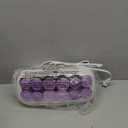 Conair Hot Rollers for Long, Medium & Short Hair, 12 Ceramic Flocked 1½Inch and 1¾Inch Heated Hair Rollers with Clips, Hot Curlers for Women, Volume & Curls,  Exclusive used