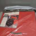 HOLDN STORAGE Christmas Ornament Storage Box with Dividers, Stores Ornaments up to 96 of 3 Inch Large Christmas Ball Storage Containers with 4 Trays - Red