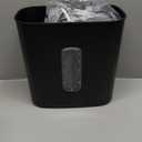Amazon Basics 8-Sheet Cross Cut Paper Shredder and Credit Card Shredder - Black