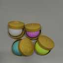 4 PCS Colorful Dumpling Stress Balls,Squishes Dough Fidget Sensory Dumplings,Simulation Food Squishies Bun with Steamer Stretchy Stress Relief Tools