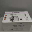Cuisinart Electric Meat Grinder, Stainless Steel, 
Grinds a wide variety of meats, including beef, chicken, turkey, venison and more. Cord length : 34 Inches