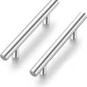 Ravinte 10 Pack 6 inch Cabinet Pulls Brushed Nickel Stainless Steel Kitchen Cupboard Handles Cabinet Handles, 3.75 inch Hole Center