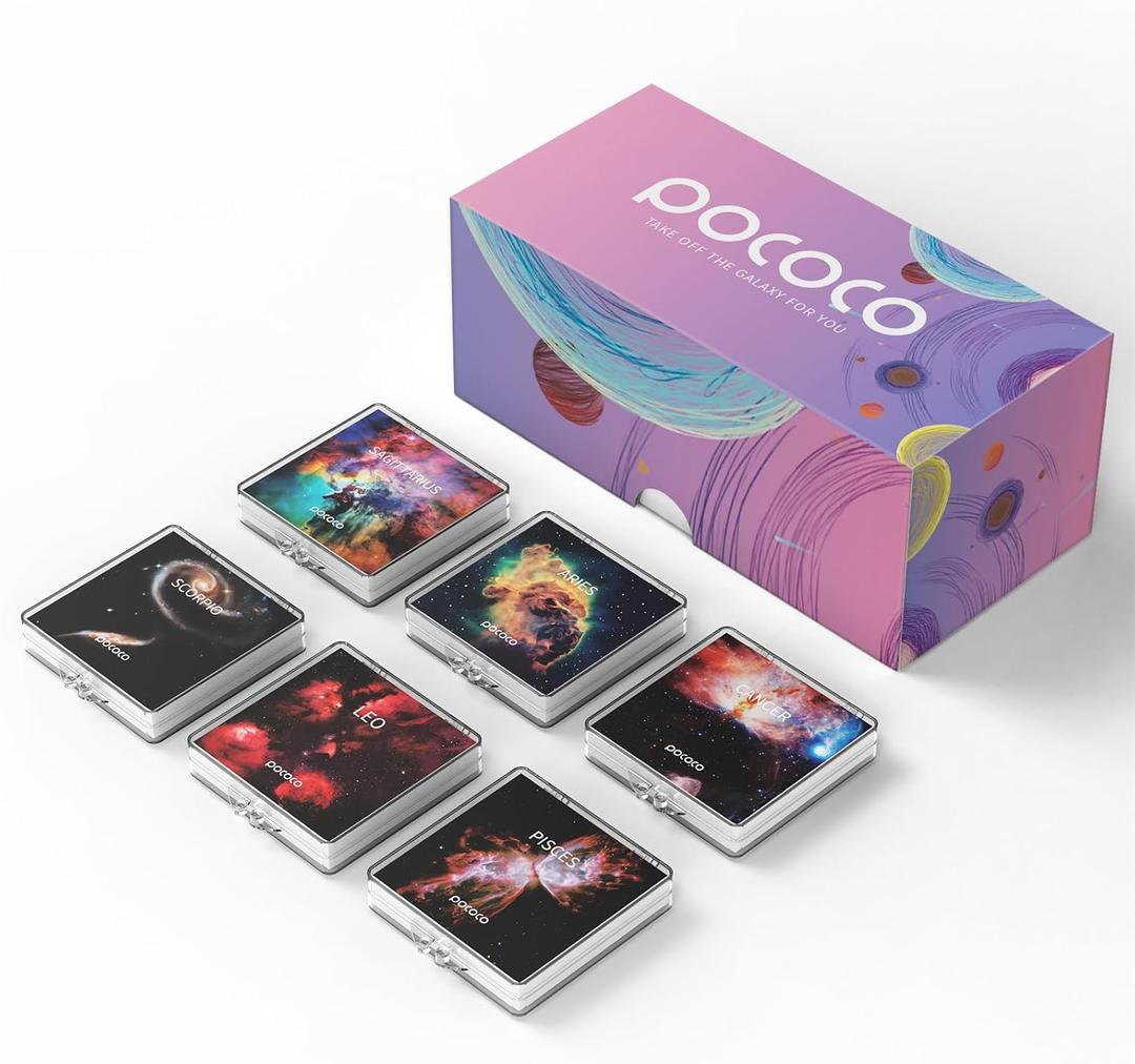 POCOCO Realistic Constellation-2 Series Discs, 5K Resolution, Realistic Patterns, 6 Pieces