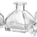 Alipis Essential Oil Jars Set Aromatherapy Bottles Diffuser Reeds Holder for Home Decor