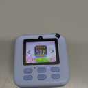 Kids Instant Digital Cameras for Boys and Girls, 1080P HD Dual-Lens Selfie Digital Camera with Print Paper & 32G Card, Christmas Birthday Gifts Toys for Toddler and Teenagers Age 3-16 Years Old (Blue)